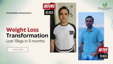 Pushpendra Bharadwaj | Weight Loss Journey | Lost 15 Kgs