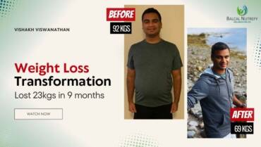 Vishakh Viswanathan | Sports Nutrition | Weight Loss Journey