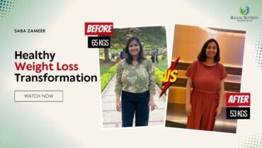 Story of Saba | Weight Management Program | Lost 12 kgs